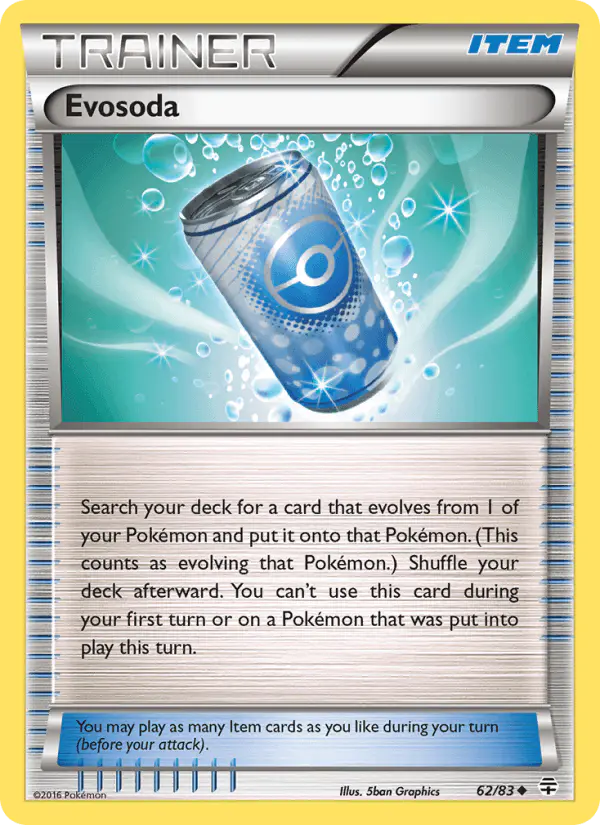 Carta Evosoda 62/83 de Generations