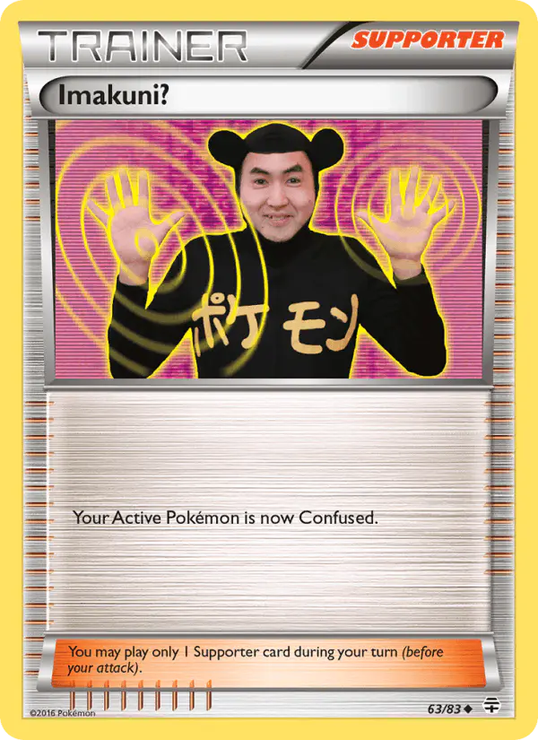 Carta Imakuni? 63/83 de Generations