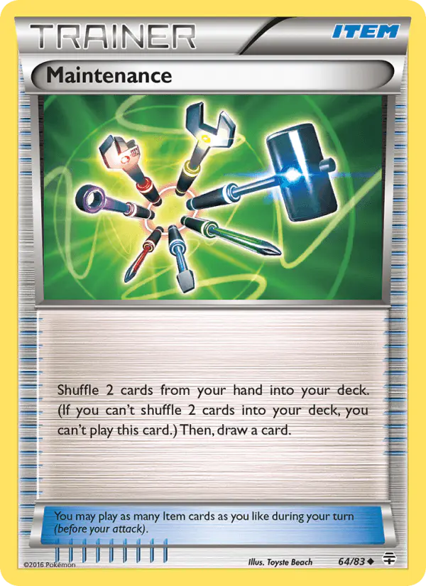 Carta Maintenance 64/83 de Generations