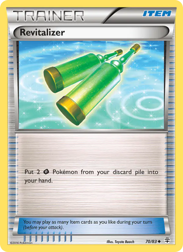 Carta Revitalizer 70/83 de Generations
