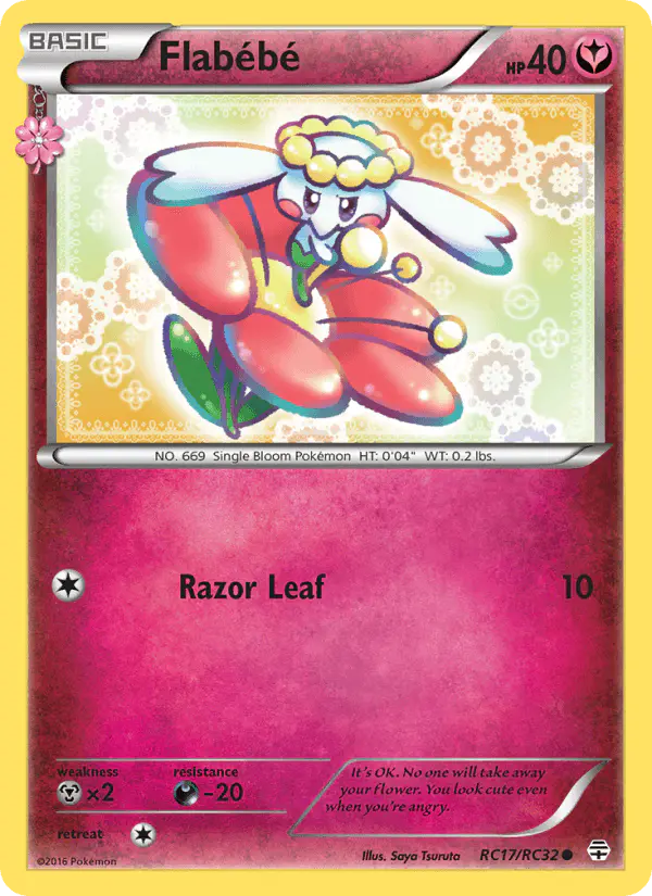 Carta Flabébé RC17 de Generations