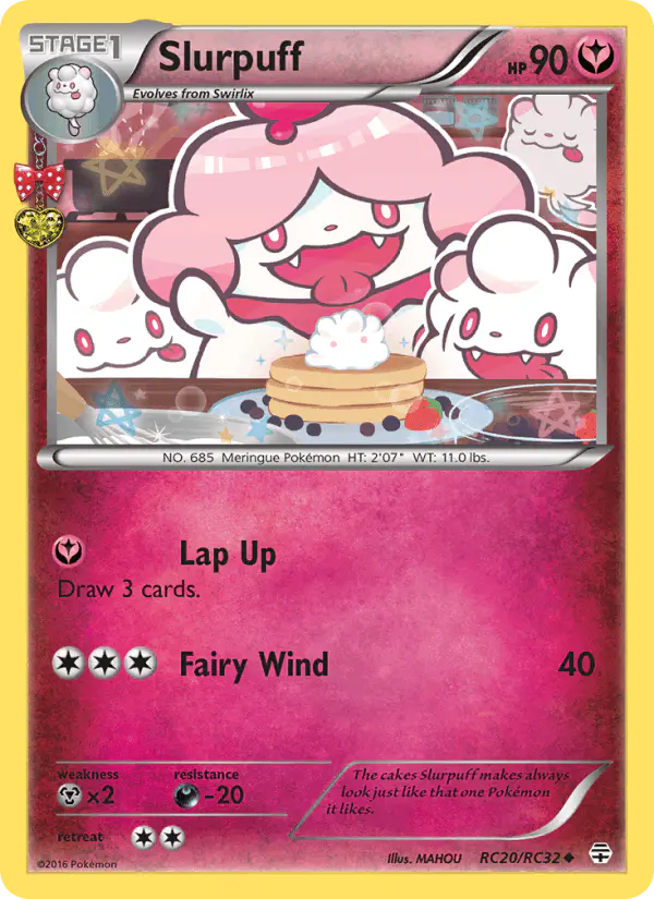 Carta Slurpuff RC20 de Generations