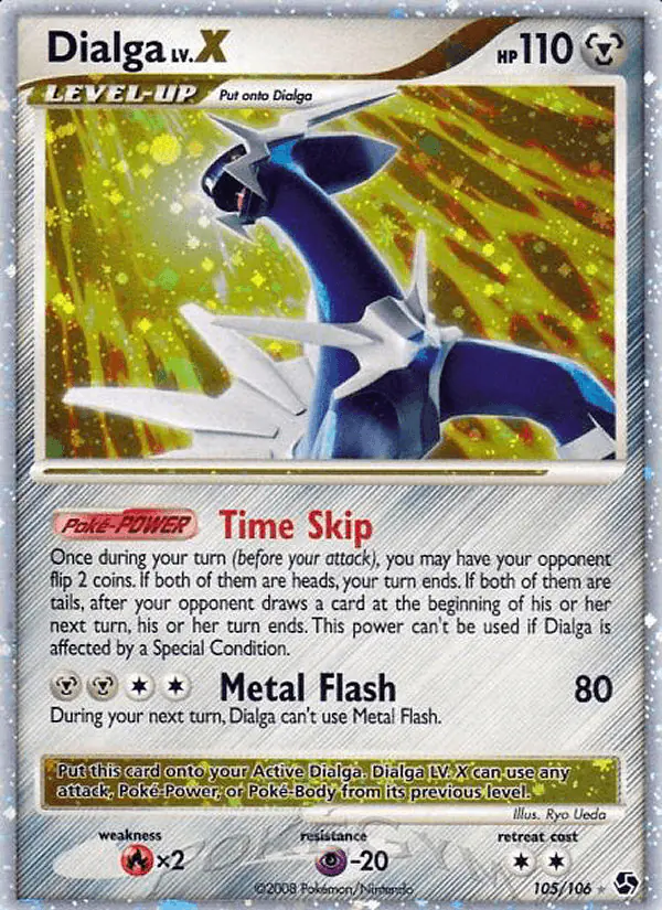 Carta Dialga 105/106 de Great Encounters