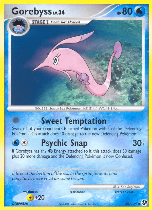 Carta Gorebyss 38/106 de Great Encounters