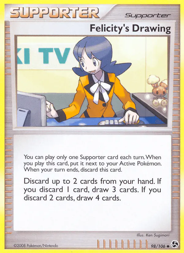 Carta Felicity's Drawing 98/106 de Great Encounters