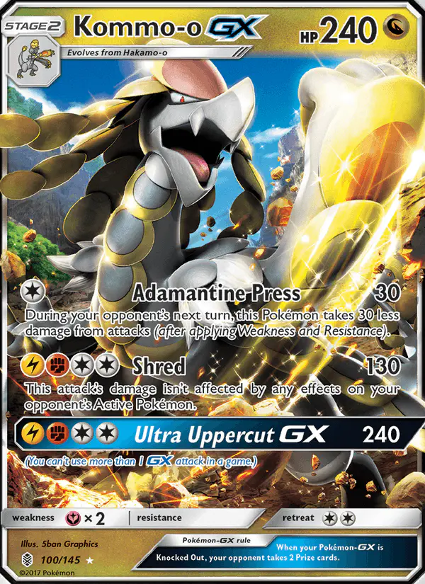 Carta Kommo-o GX 100/145 de Guardians Rising