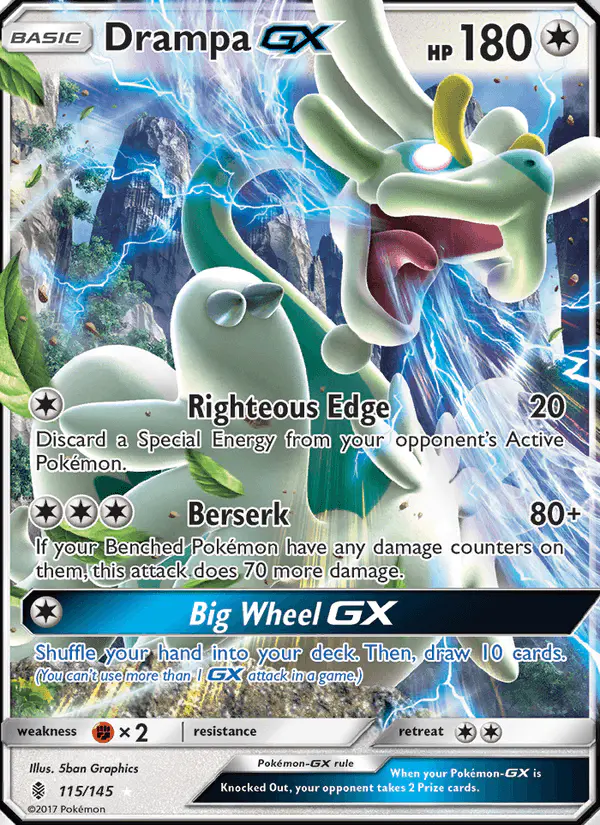 Carta Drampa GX 115/145 de Guardians Rising