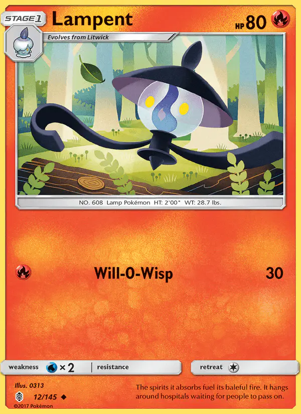 Carta Lampent 12/145 de Guardians Rising