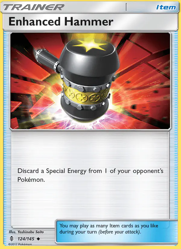Carta Enhanced Hammer 124/145 de Guardians Rising