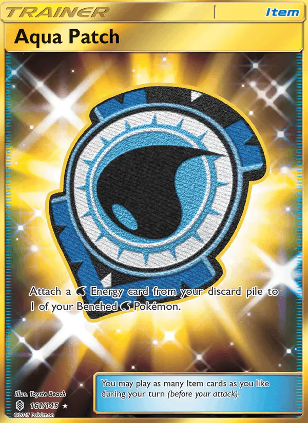 Carta Aqua Patch 161/145 de Guardians Rising