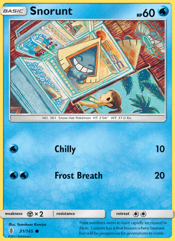 Carta Snorunt 31/145 de Guardians Rising
