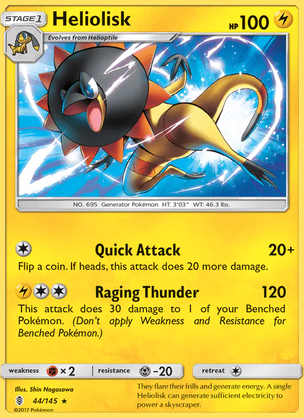 Carta Heliolisk 44/145 de Guardians Rising