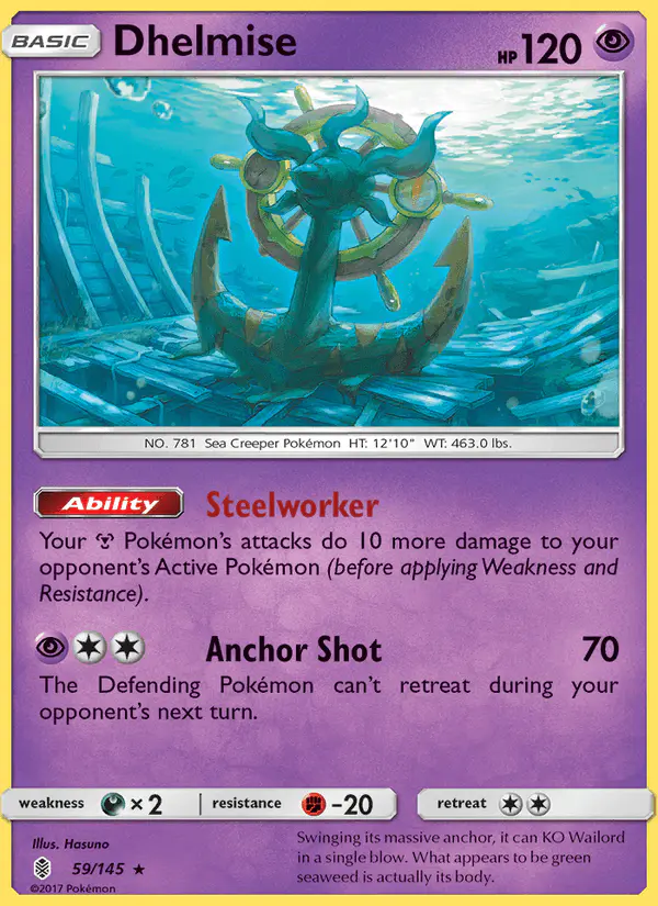 Carta Dhelmise 59/145 de Guardians Rising