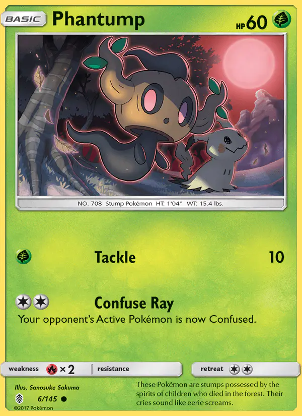 Carta Phantump 6/145 de Guardians Rising