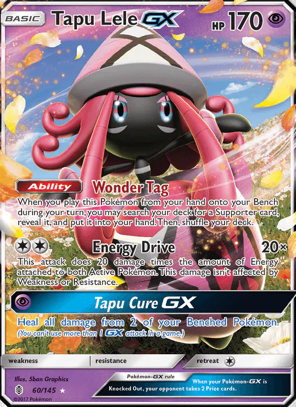 Carta Tapu Lele GX 60/145 de Guardians Rising