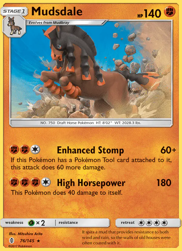 Carta Mudsdale 76/145 de Guardians Rising