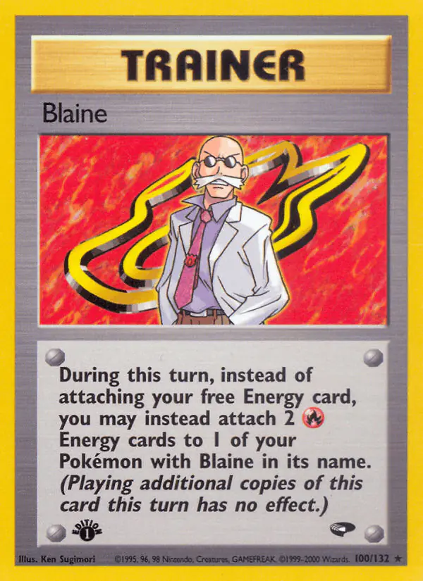 Carta Blaine 100/132 de Gym Challenge