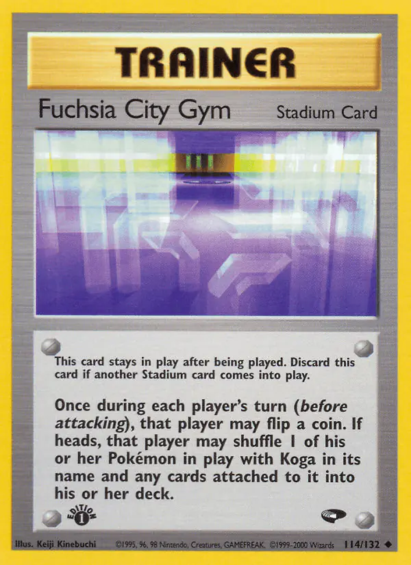 Carta Fuchsia City Gym 114/132 de Gym Challenge