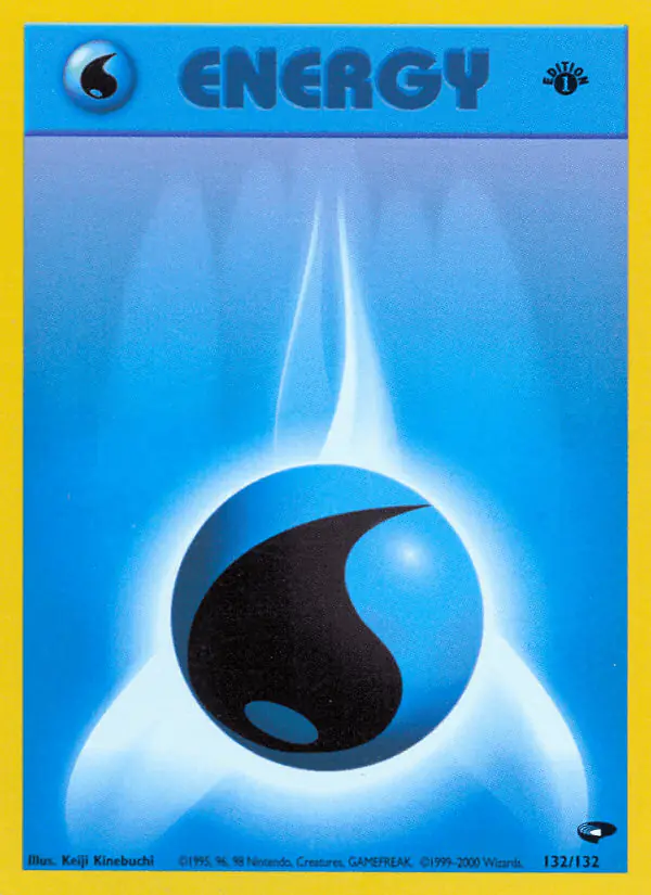 Carta Water Energy 132/132 de Gym Challenge