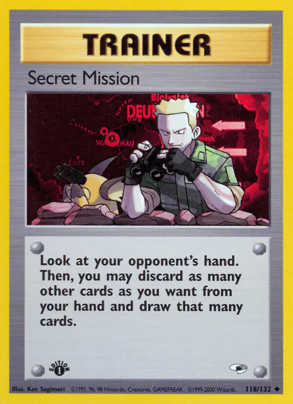 Carta Secret Mission 118/132 de Gym Heroes