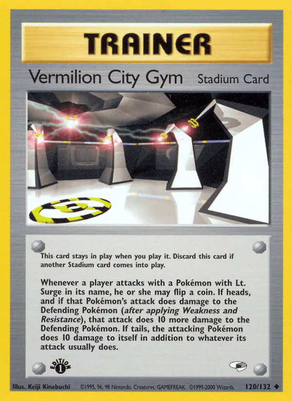 Carta Vermilion City Gym 120/132 de Gym Heroes