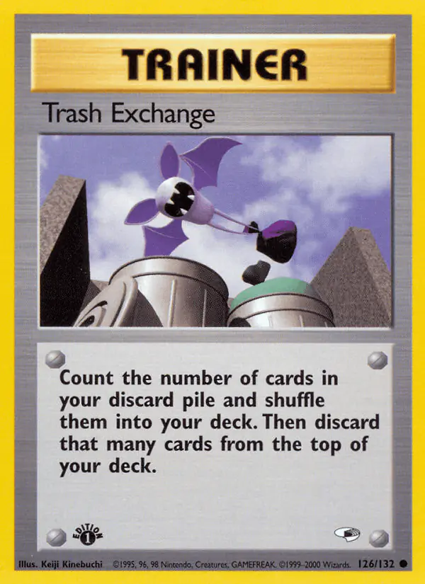 Carta Trash Exchange 126/132 de Gym Heroes