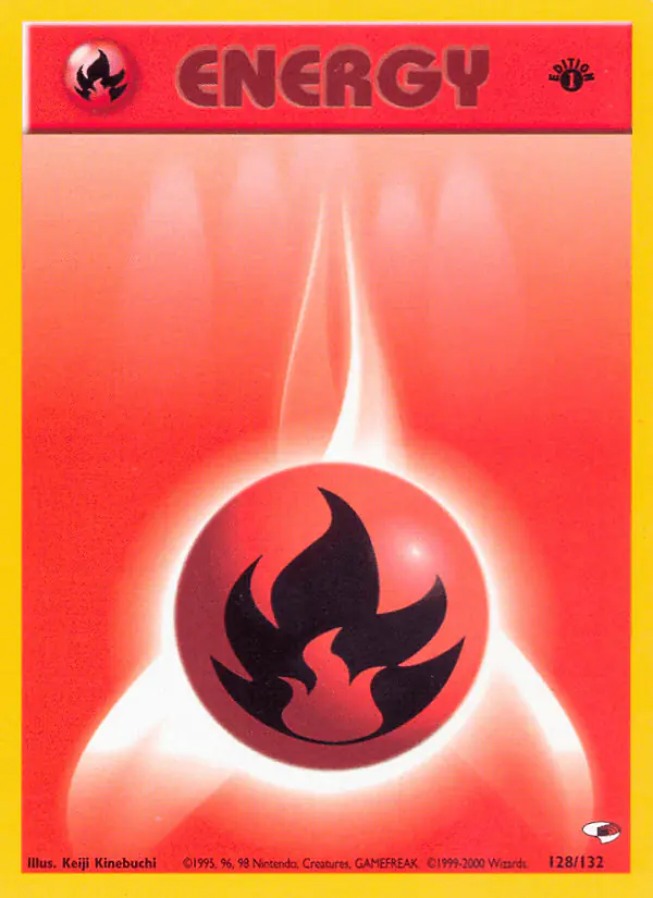Carta Fire Energy 128/132 de Gym Heroes