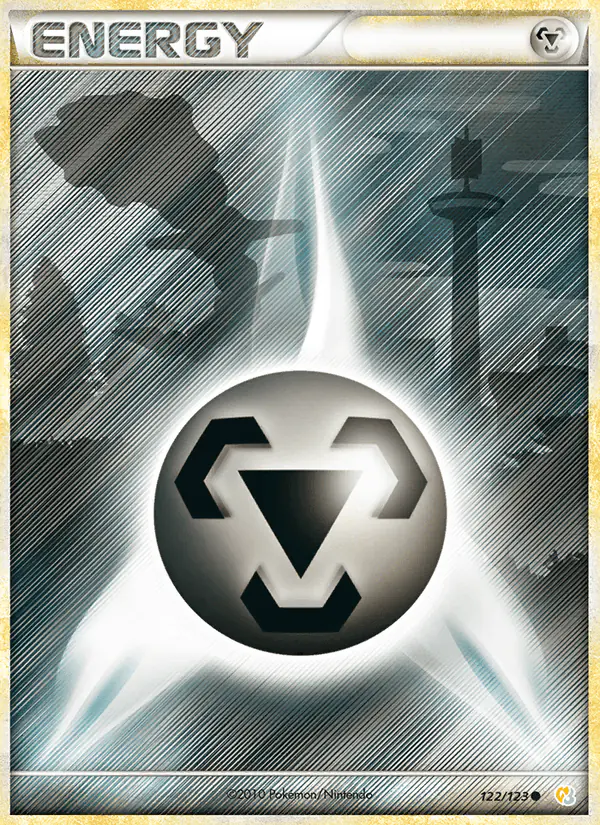 Carta Metal Energy 122/123 de HeartGold SoulSilver