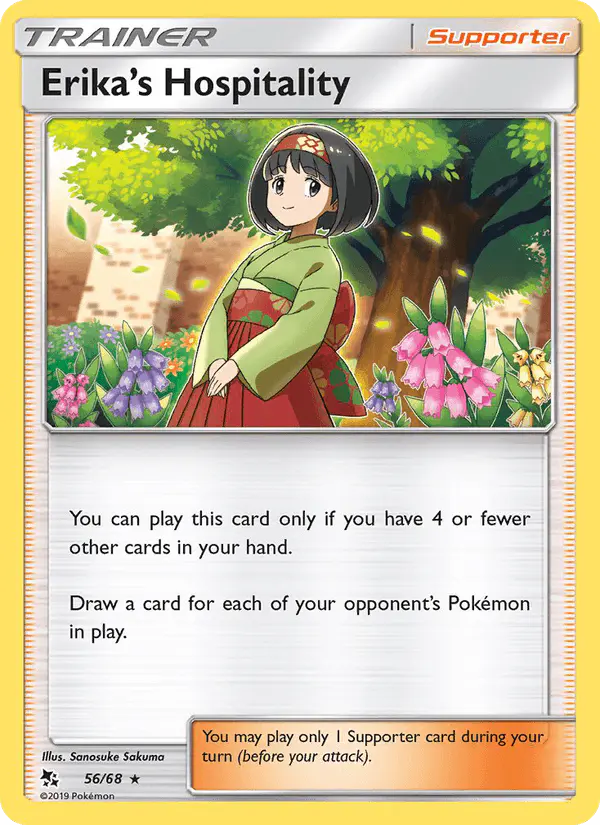 Carta Erika’s Hospitality 56/68 de Hidden Fates