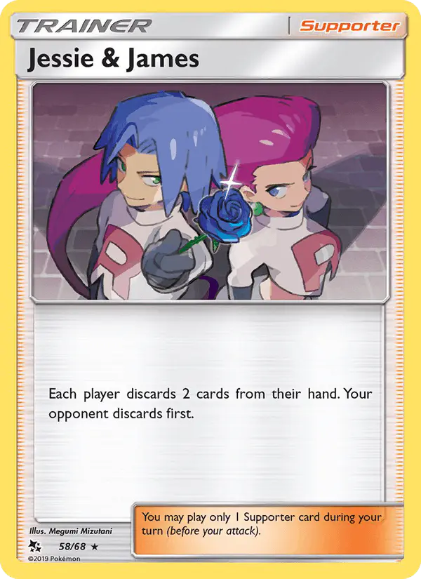 Carta Jessie & James 58/68 de Hidden Fates
