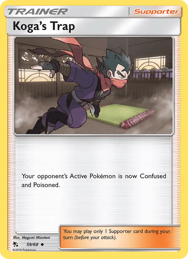 Carta Koga’s Trap 59/68 de Hidden Fates