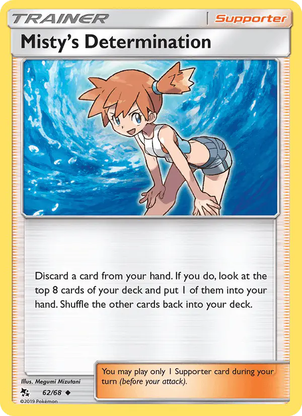Carta Misty’s Determination 62/68 de Hidden Fates