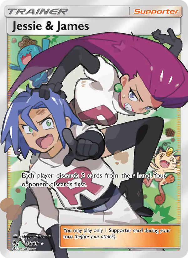 Carta Jessie & James 68/68 de Hidden Fates