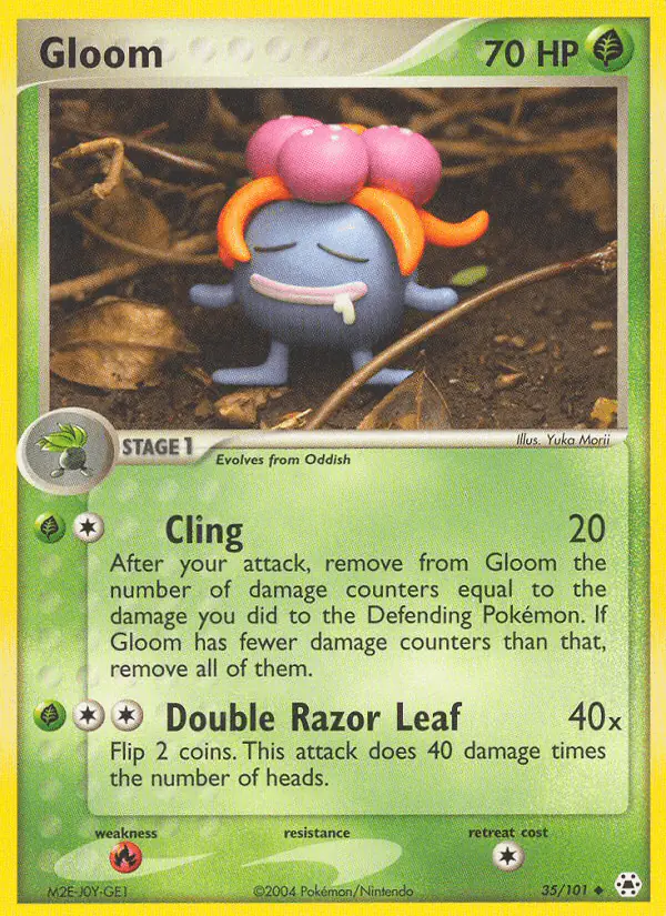 Carta Gloom 35/101 de Hidden Legends