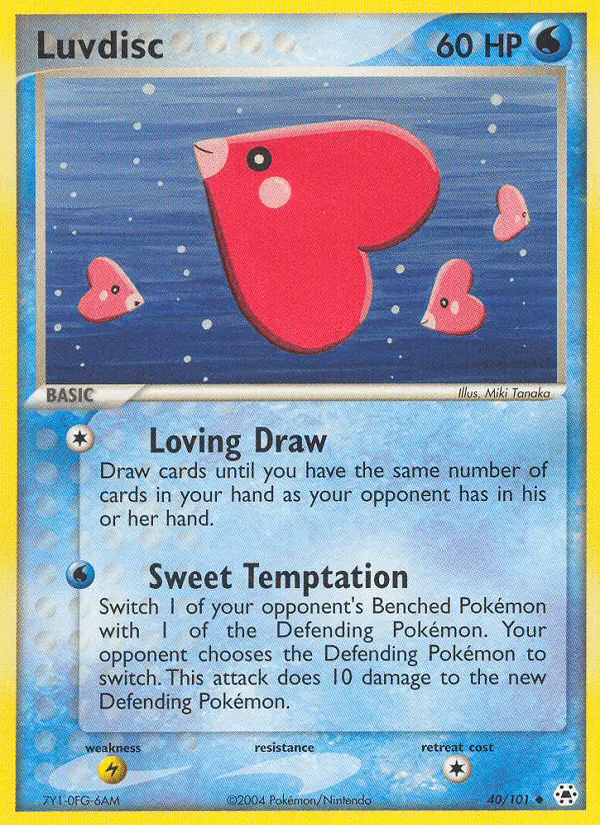Carta Luvdisc 40/101 de Hidden Legends
