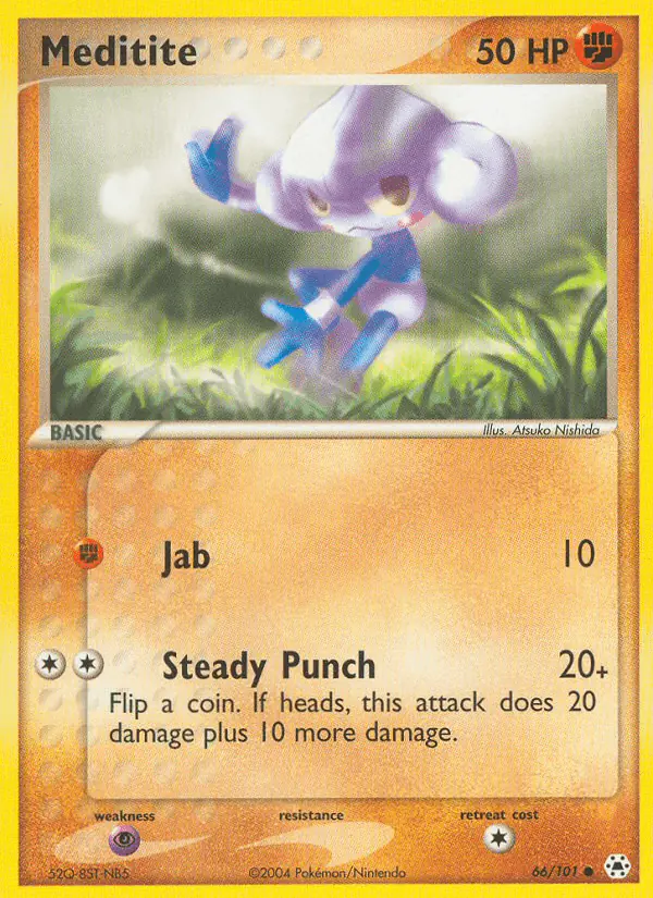 Carta Meditite 66/101 de Hidden Legends