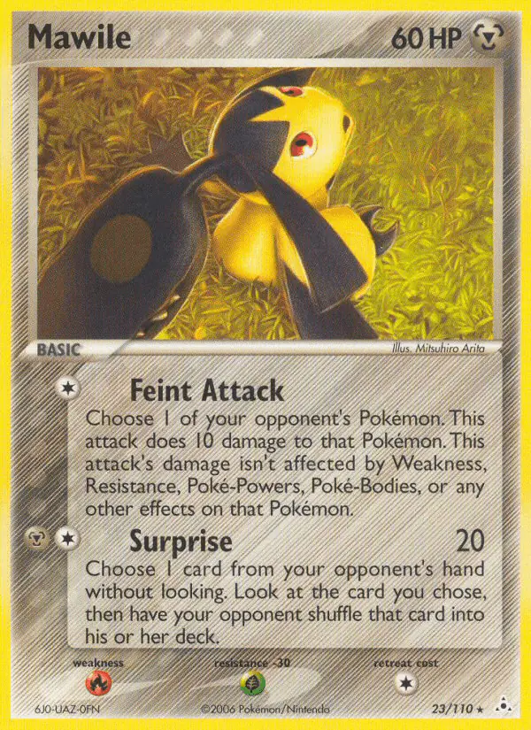 Carta Mawile 23/110 de Holon Phantoms