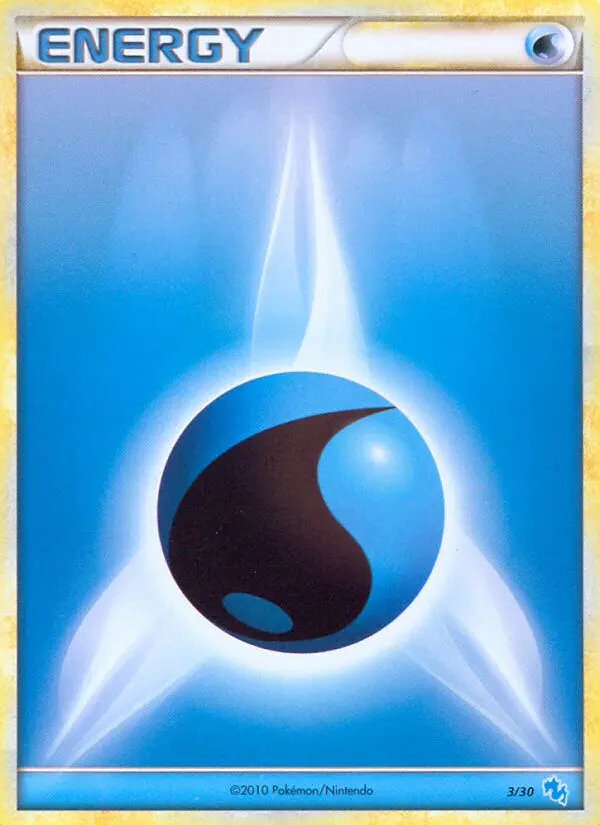 Carta Water Energy 3/30 de HS trainer Kit (Gyarados)