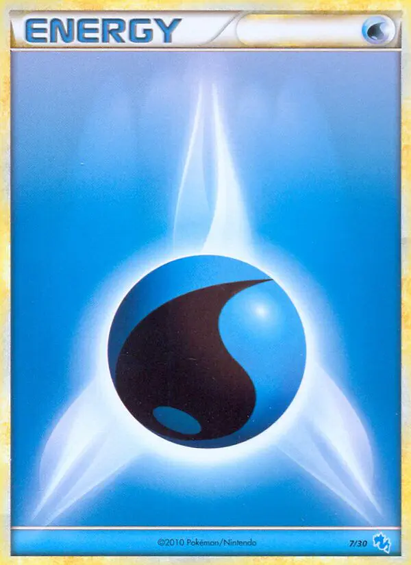 Carta Water Energy 7/30 de HS trainer Kit (Gyarados)