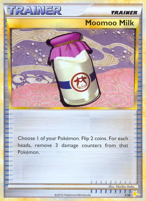 Carta Moomoo Milk 1/30 de HS trainer Kit (Raichu)