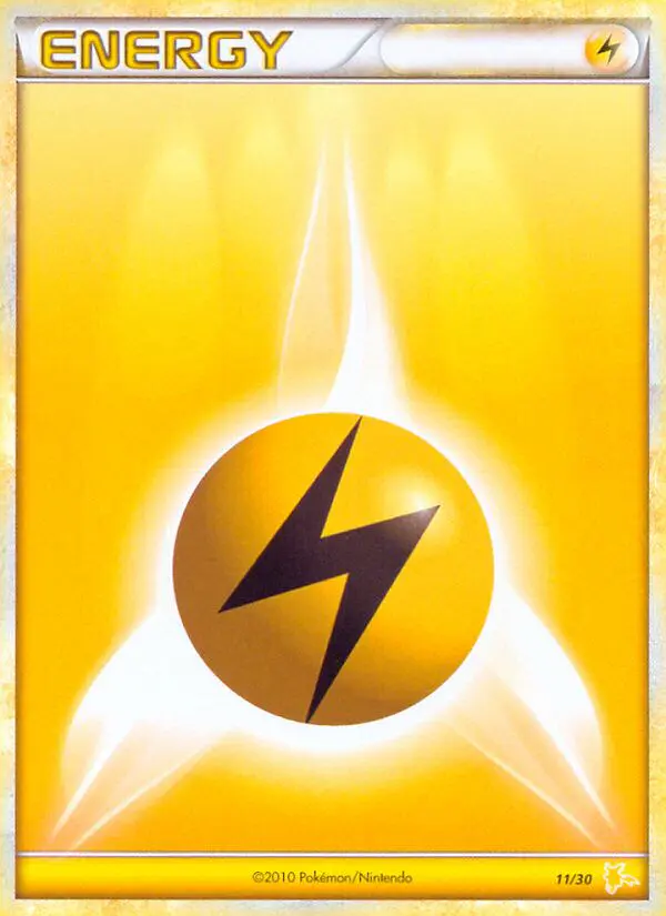 Carta Lightning Energy 11/30 de HS trainer Kit (Raichu)