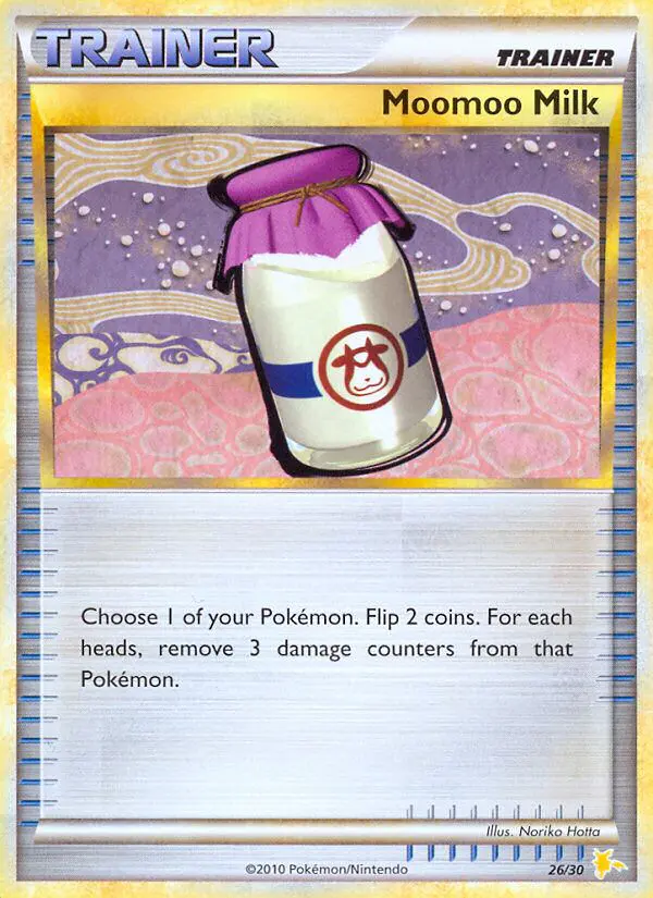 Carta Moomoo Milk 26/30 de HS trainer Kit (Raichu)