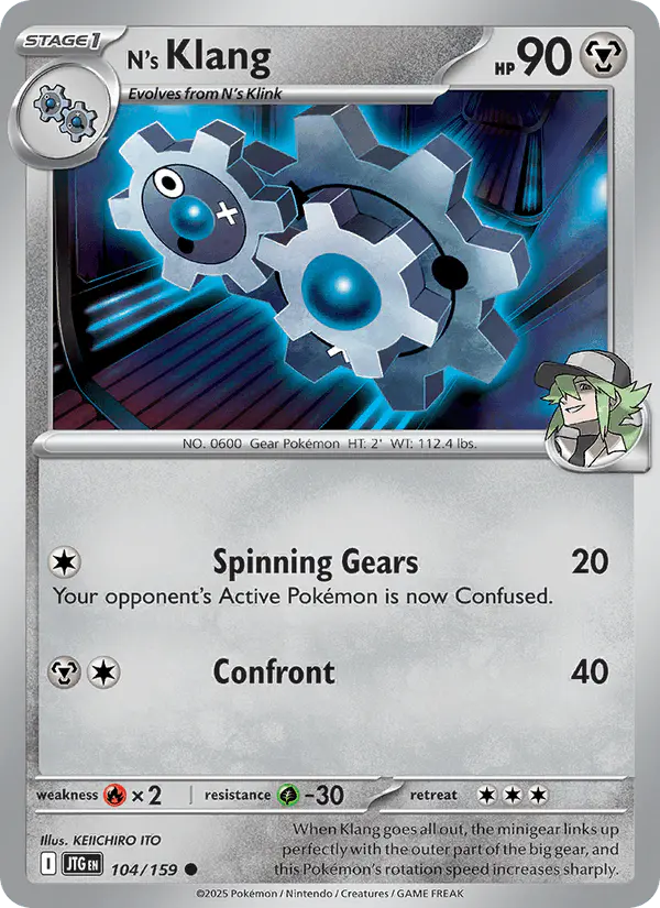Carta N's Klang 104/159 de Journey Together