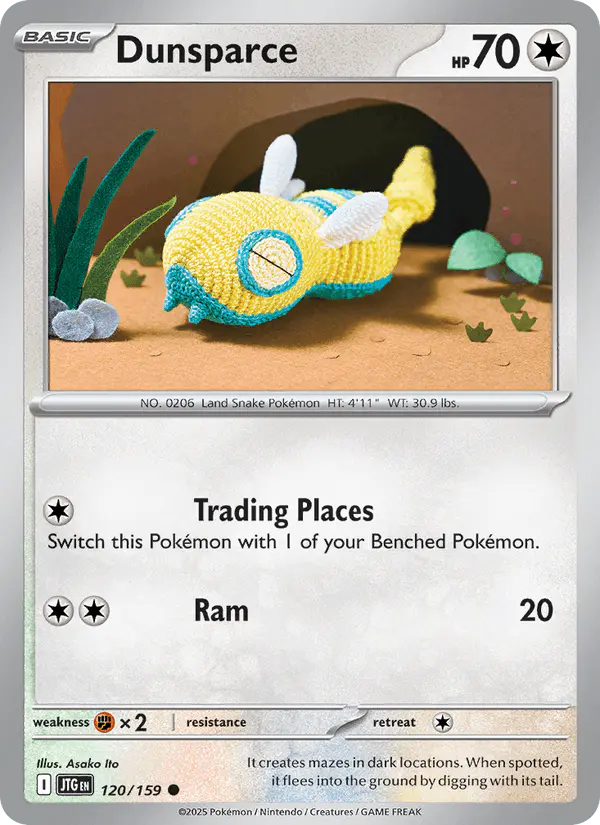 Carta Dunsparce 120/159 de Journey Together