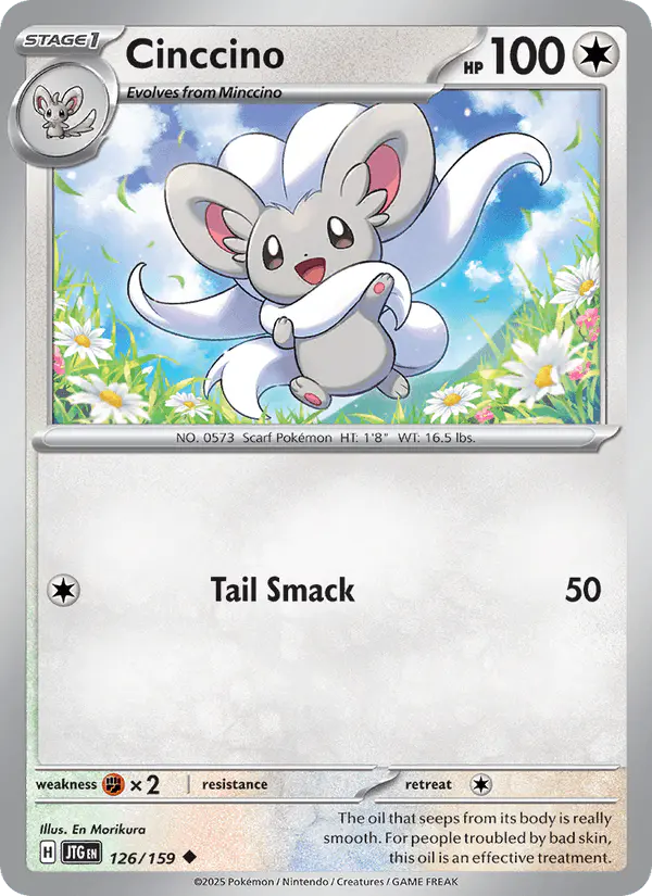 Carta Cinccino 126/159 de Journey Together