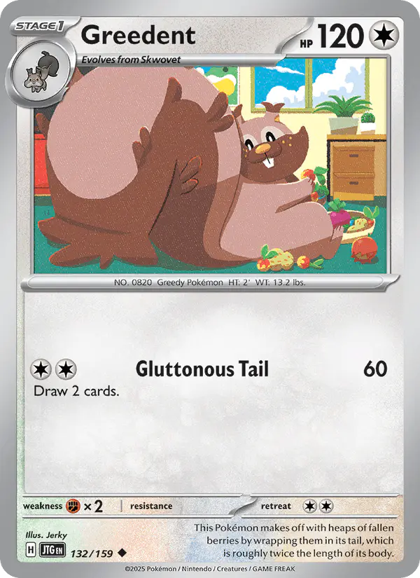 Carta Greedent 132/159 de Journey Together