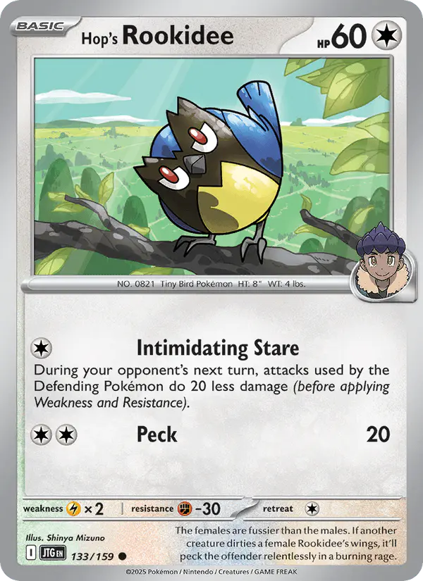 Carta Hop's Rookidee 133/159 de Journey Together