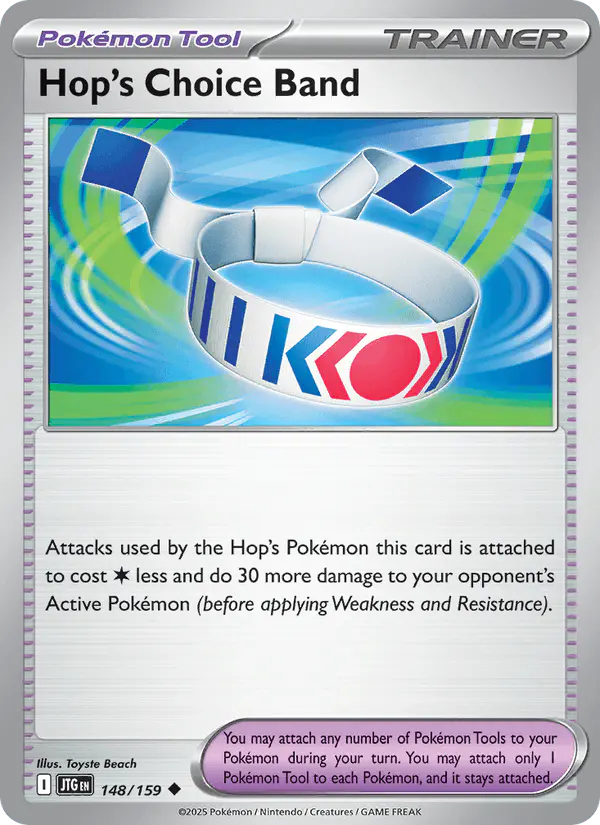Carta Hop's Choice Band 148/159 de Journey Together