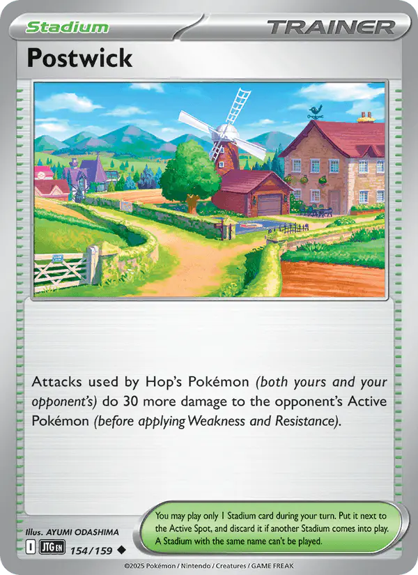 Carta Postwick 154/159 de Journey Together