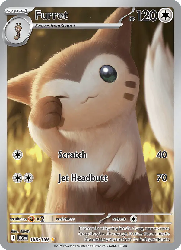Carta Furret 168/159 de Journey Together